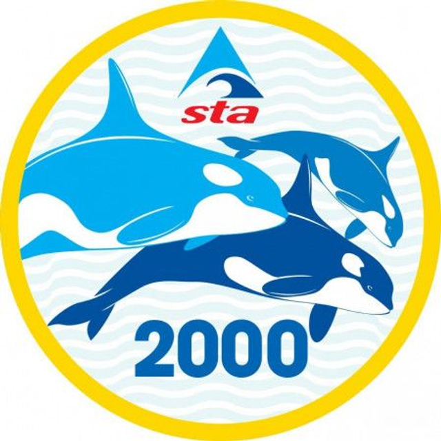 2000 Metres - Certificate with Badge