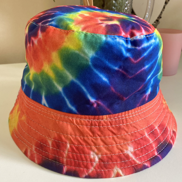 Reversible Tie Dye Bucket Hat