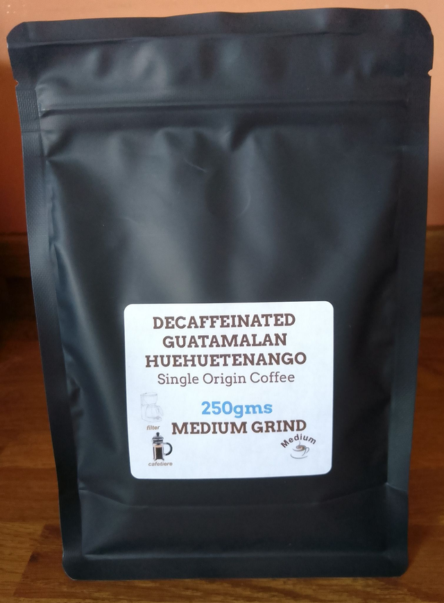 Guatemalan Huehuetenago Swiss Water Decaf