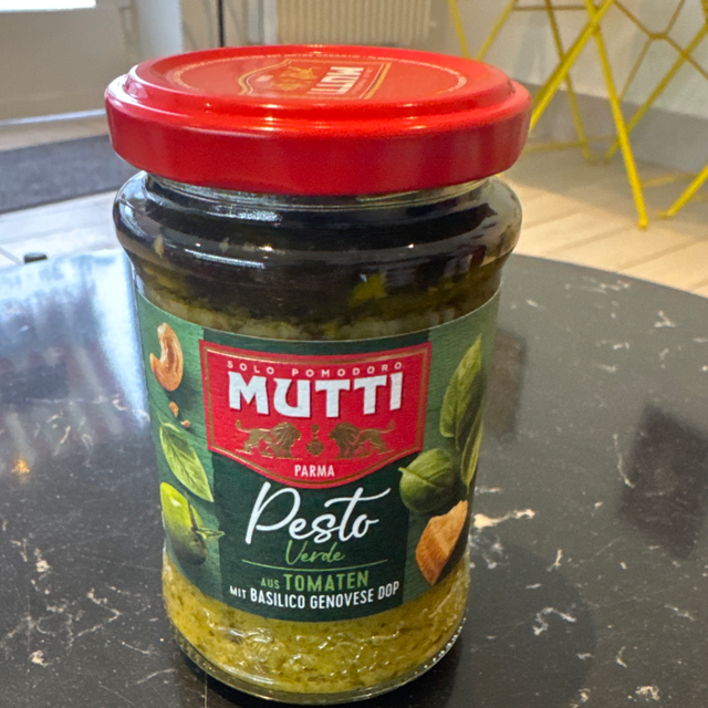 Pesto verde Mutti (bocal)