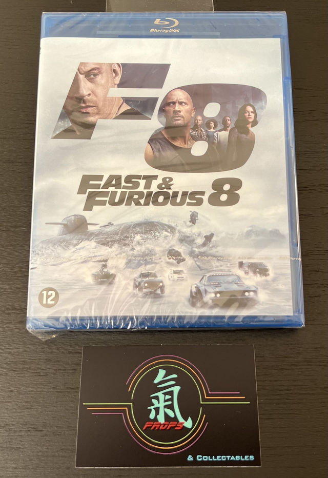 Blu-Ray : Fast &amp; Furious 8 * New * Vin Diesel * Dwayne Johnson * Jason Statham *