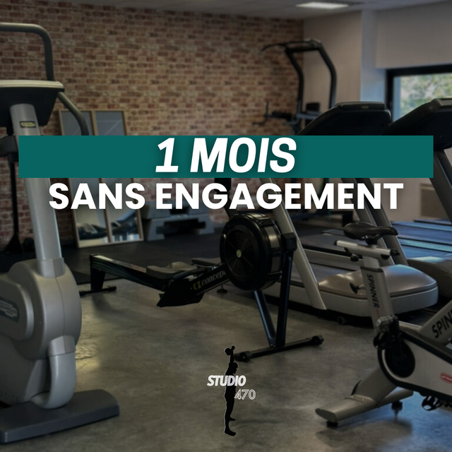 1 mois sans engagement