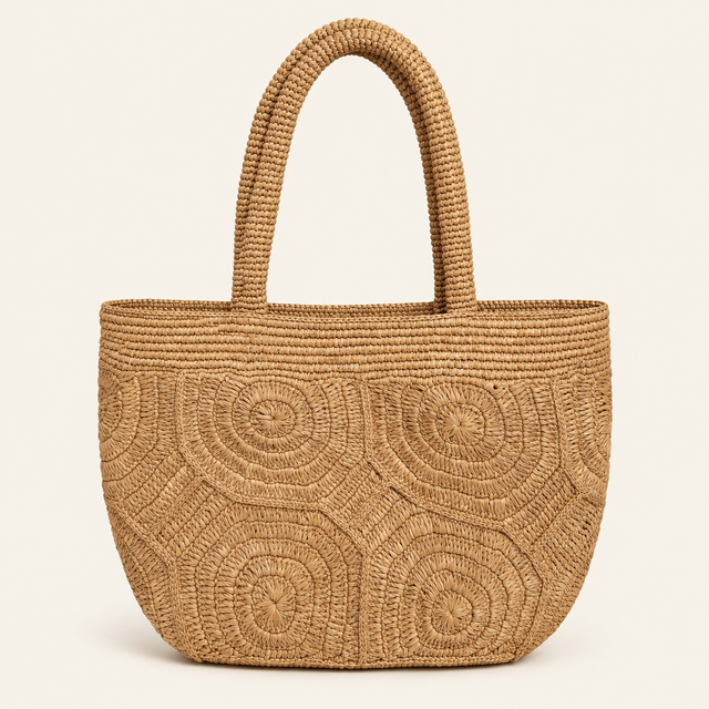 Sac Elora en raphia de Madagascar