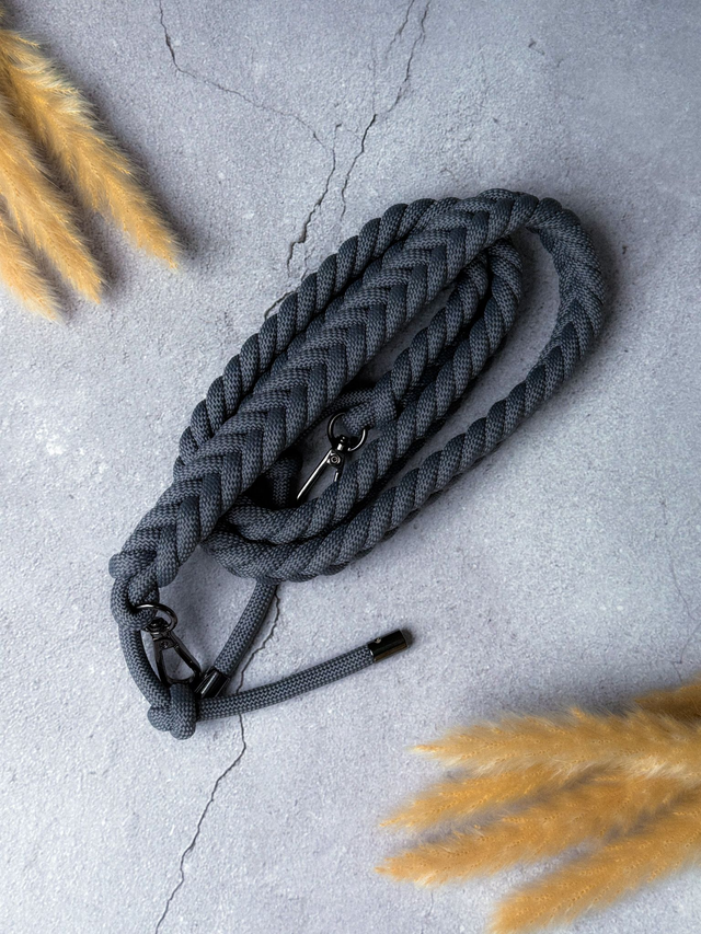 Bag Strap Braided (S) | anthrazit | Polyester | Taschengurt 