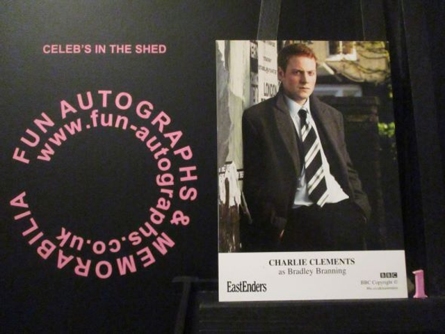 Charlie Clements (Bradley Branning) Original EastEnders Cast Card (1)