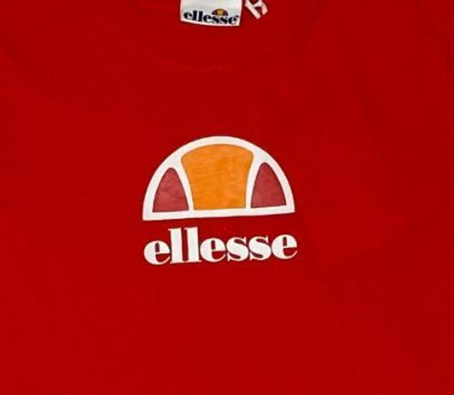 ELLESSE T-shirt uomo girocollo vestibilita relaxed- Stampa tono su tono