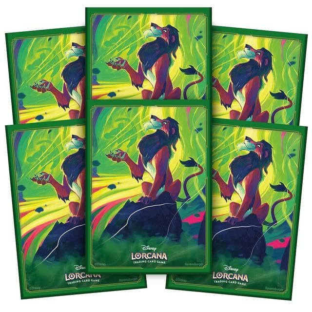 Ravensburger Disney Lorcana: Azurite Sea - Card Sleeves Scar