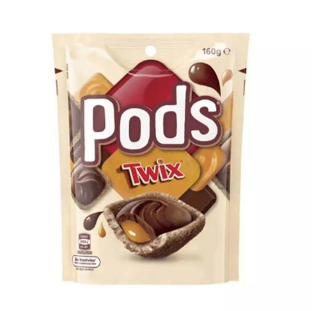 Pods Twix 160g (Australie) halal DLUO 19/05/2025