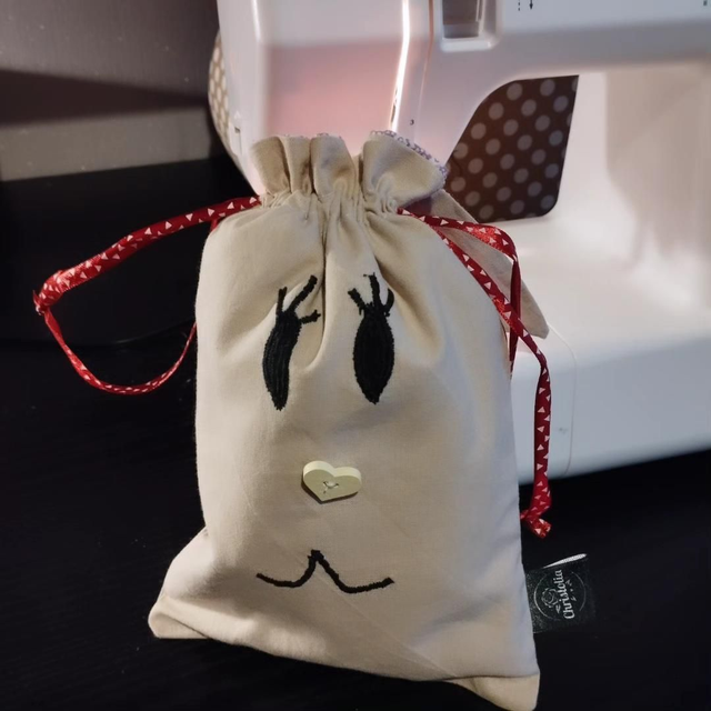 Pochon lapin 16x24 cm