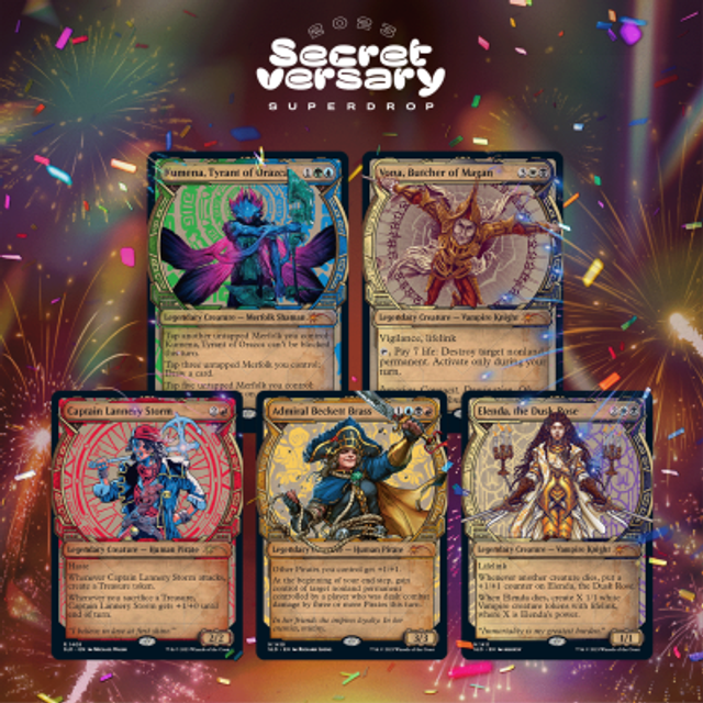 The Gathering Magic Secret Lair Showcase: Lost Caverns Of Ixalan Non-Foil Edition (5 Cards)