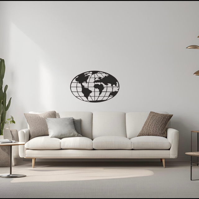 Carte du monde 2 (61x39cm)