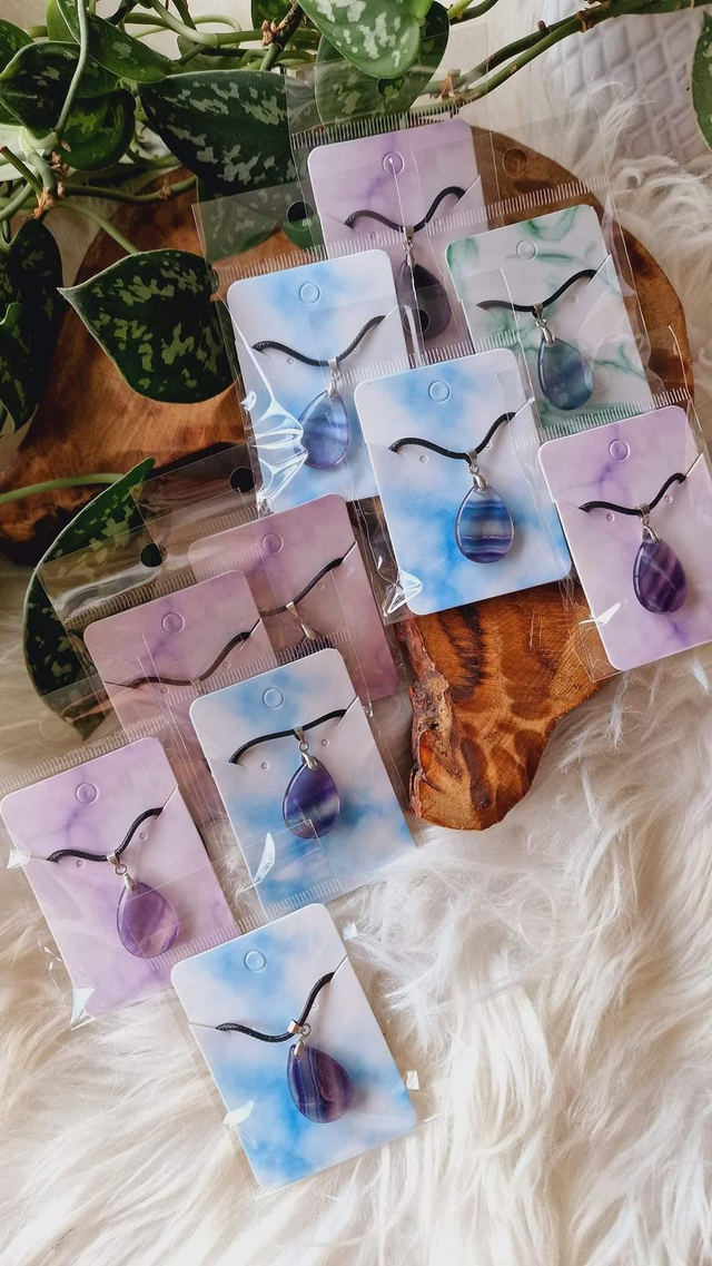Fluorite Pendant 