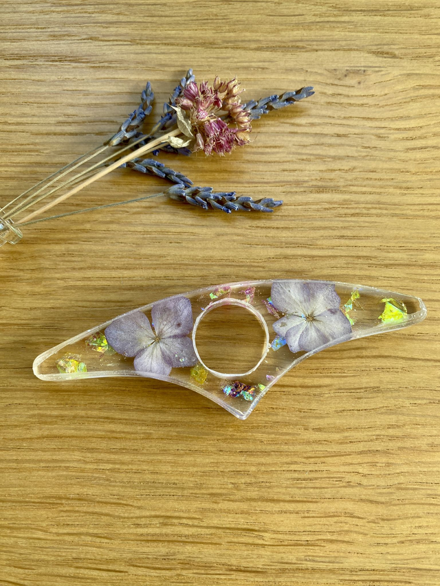 Bague de lecture - hortensia