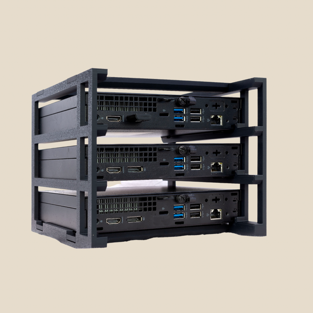 Dell Micro PC Storage Rack | Home Server Rack