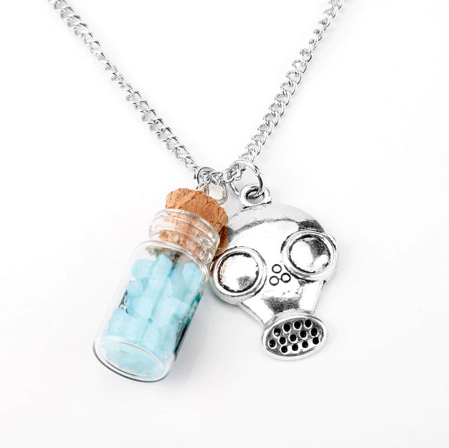 Collana Breaking Bad maschera e met