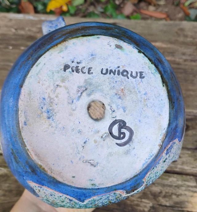 Photophore signé Bernard Buffat