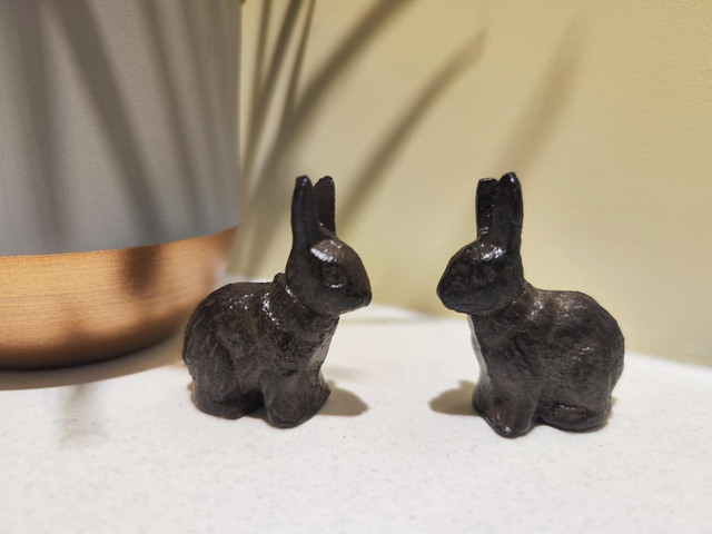 Mini Cast Iron Rabbits