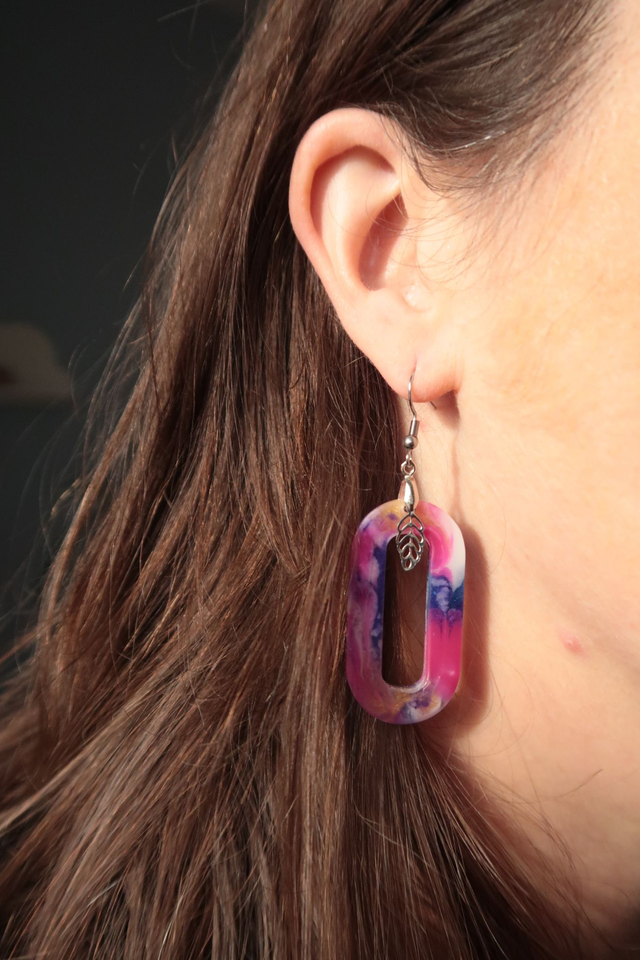 Grandes boucles d'oreilles Vertige | BO031