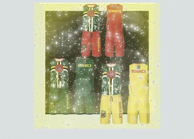 🇩🇲 DOMINICA SÁK-À-FÉTÈ BASKETBALL SET