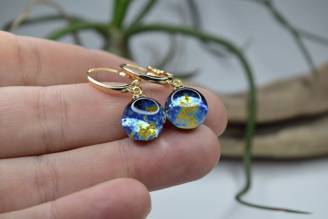 DORMEUSES VOIE LACTÉE MONTURE OR (DVL12)