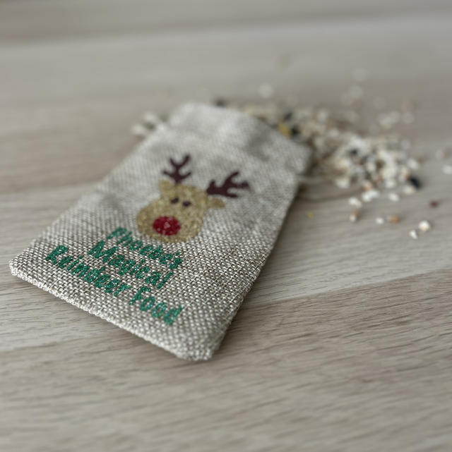 Personalised Reindeer Food bag