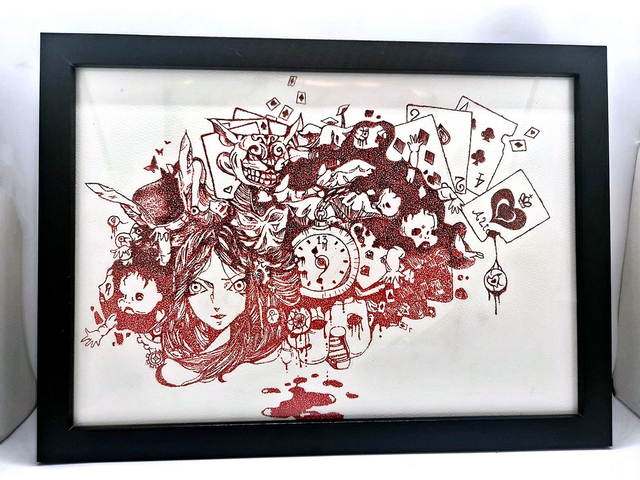 Cadre dessin - Alice Mcgee 