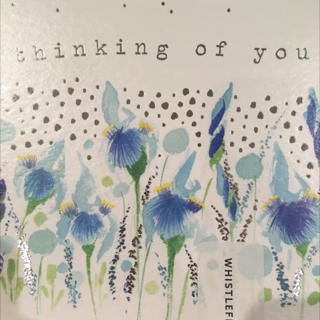 Thinking of you always WW