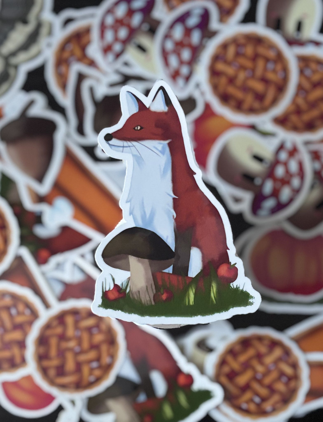 Sticker Renard