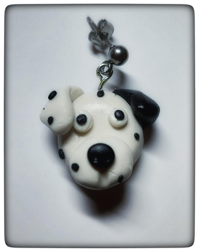 Dalmatian Dog Earrings