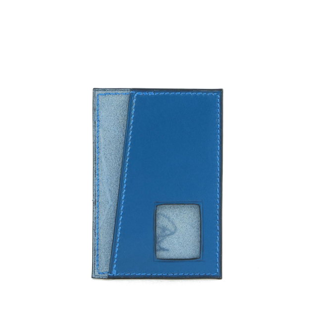 Porte-Pass Navigo Fenêtre Basse DENSHA Bleu Vif