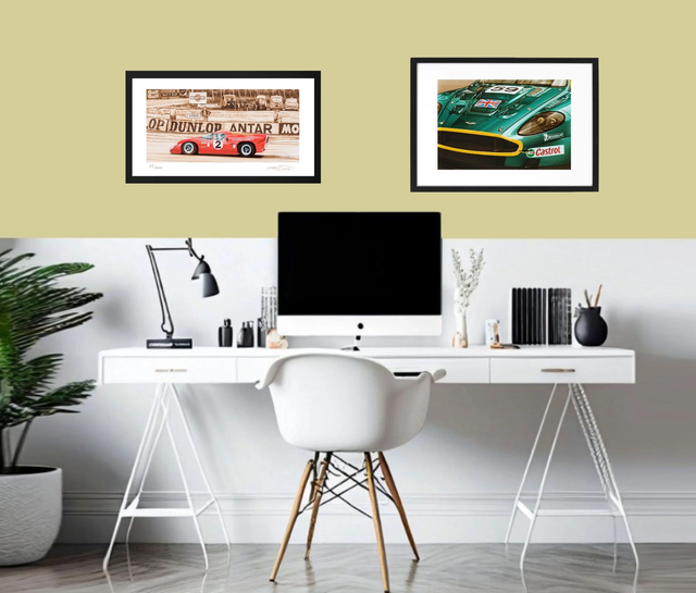 Aston Martin DBR9 - Limited Edition - Framed Print