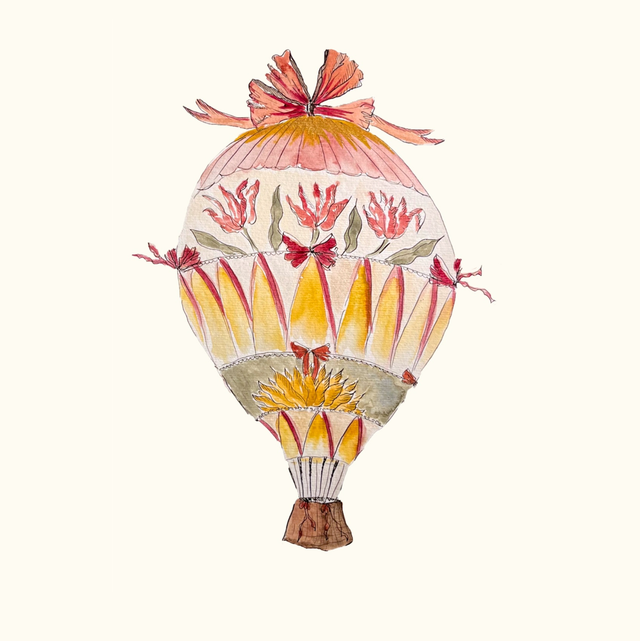 Sticker - Montgolfière