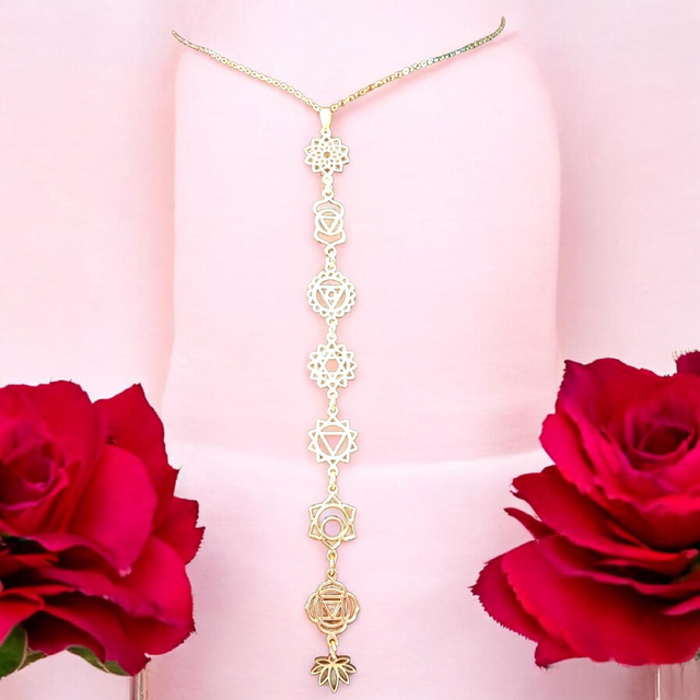 Collier Symboles 7 Chakras