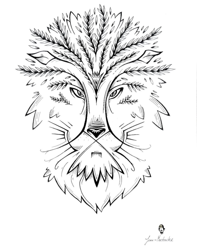 LION VÉGÉTAL 