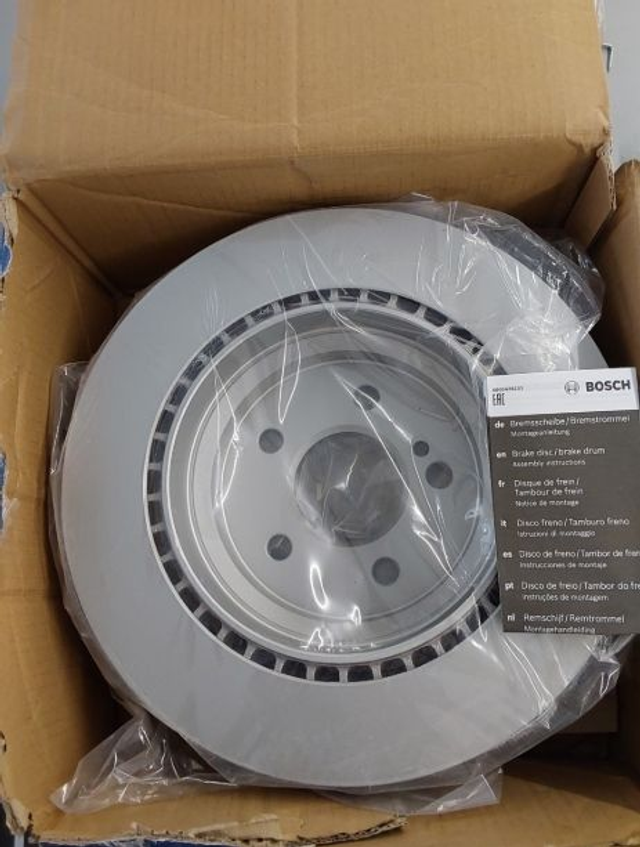 Bosch BD929 Discos de freno, certificación ECE-R90, 1 juego de 2 discos