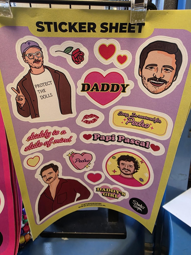 Planche stickers Pedroooo