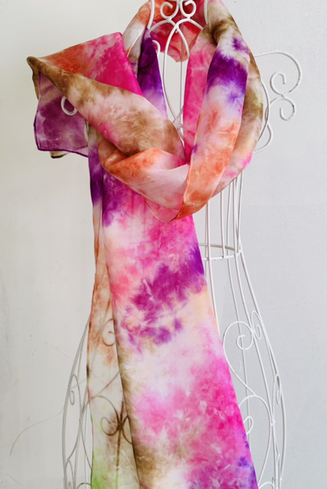 Écharpe en Pongé de Soie « Ève » Gen.2.23