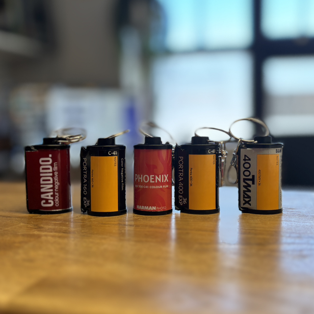 Film canister Keychain 