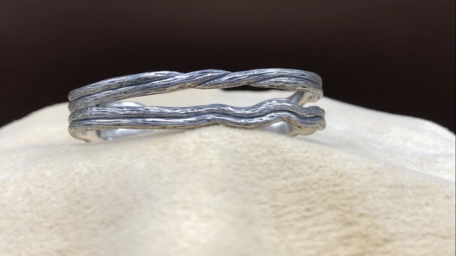 XS・Bracelet Jonc・Collection Écorce