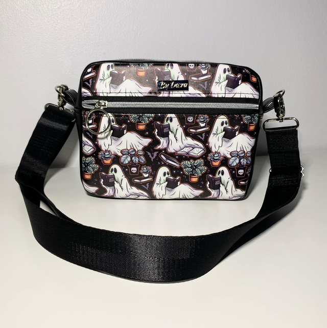Bookish Ghost Crossbody Bag