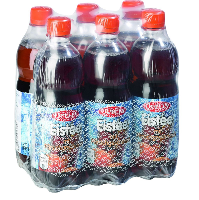 DPG Quelly Eistee Pfirsich PET 0,5l (6 x 0,5 L)