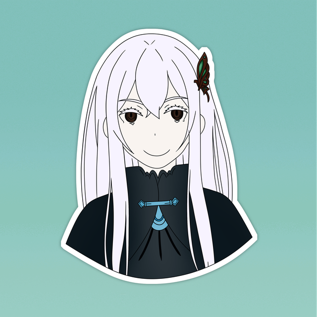 Re:Zero Echidna Sticker