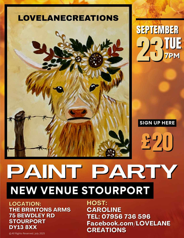 Paint Party - Stourport
