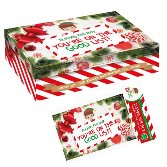 Elf Christmas Eve Box £2.00