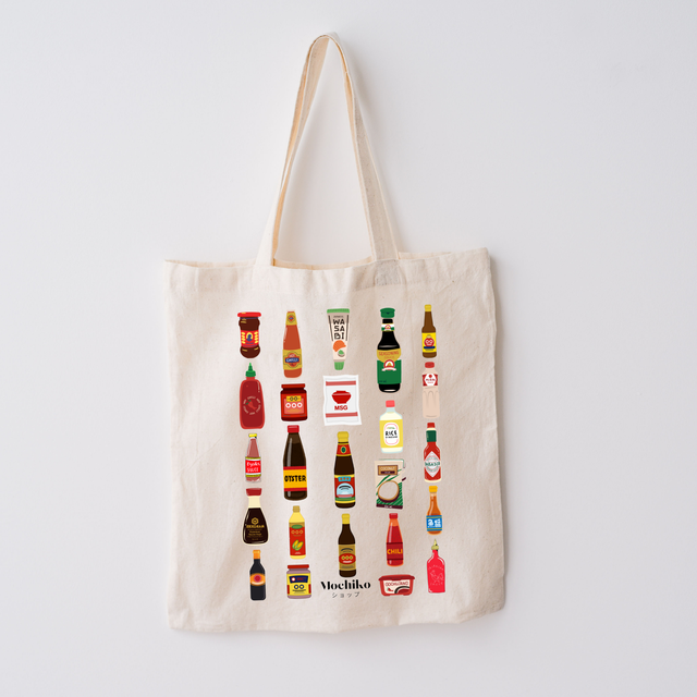 TOTE BAG ASIAN SAUCE