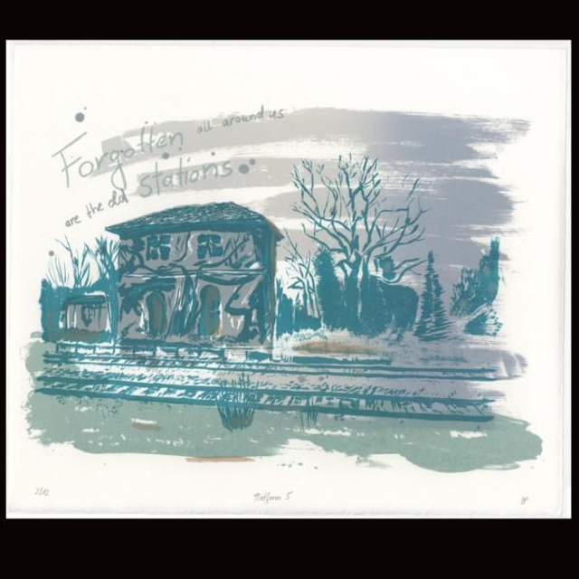 Platform 5, screenprint