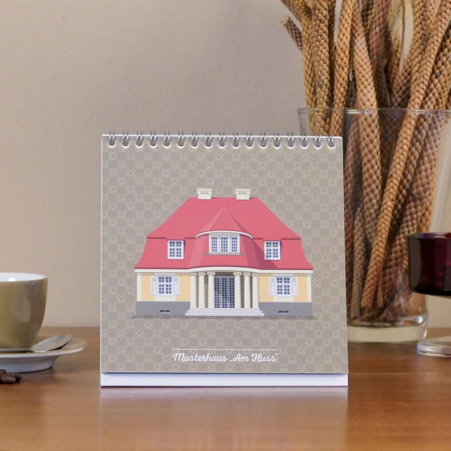 Tischaufsteller (12 Falkensee-Motive)