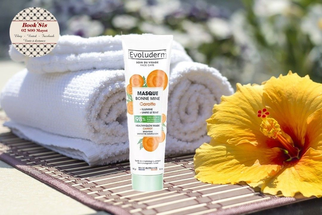 Evoluderm " Masque bonne mine Carotte "
