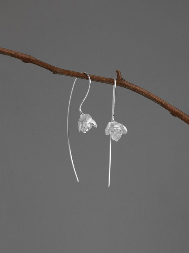 Jasmine Silver Earrings