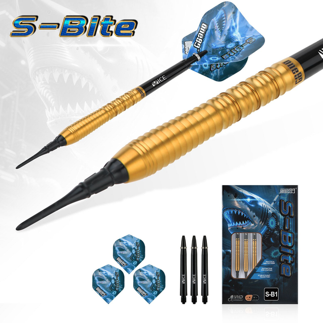 One80 Sbite-S B1 VHD 90% Tungsten Softdarts 20 g